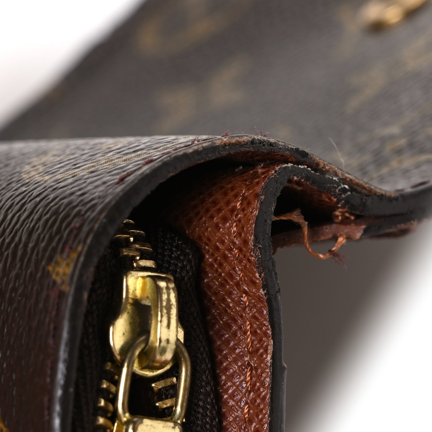 Monogram Compact Zippe Zipped Wallet