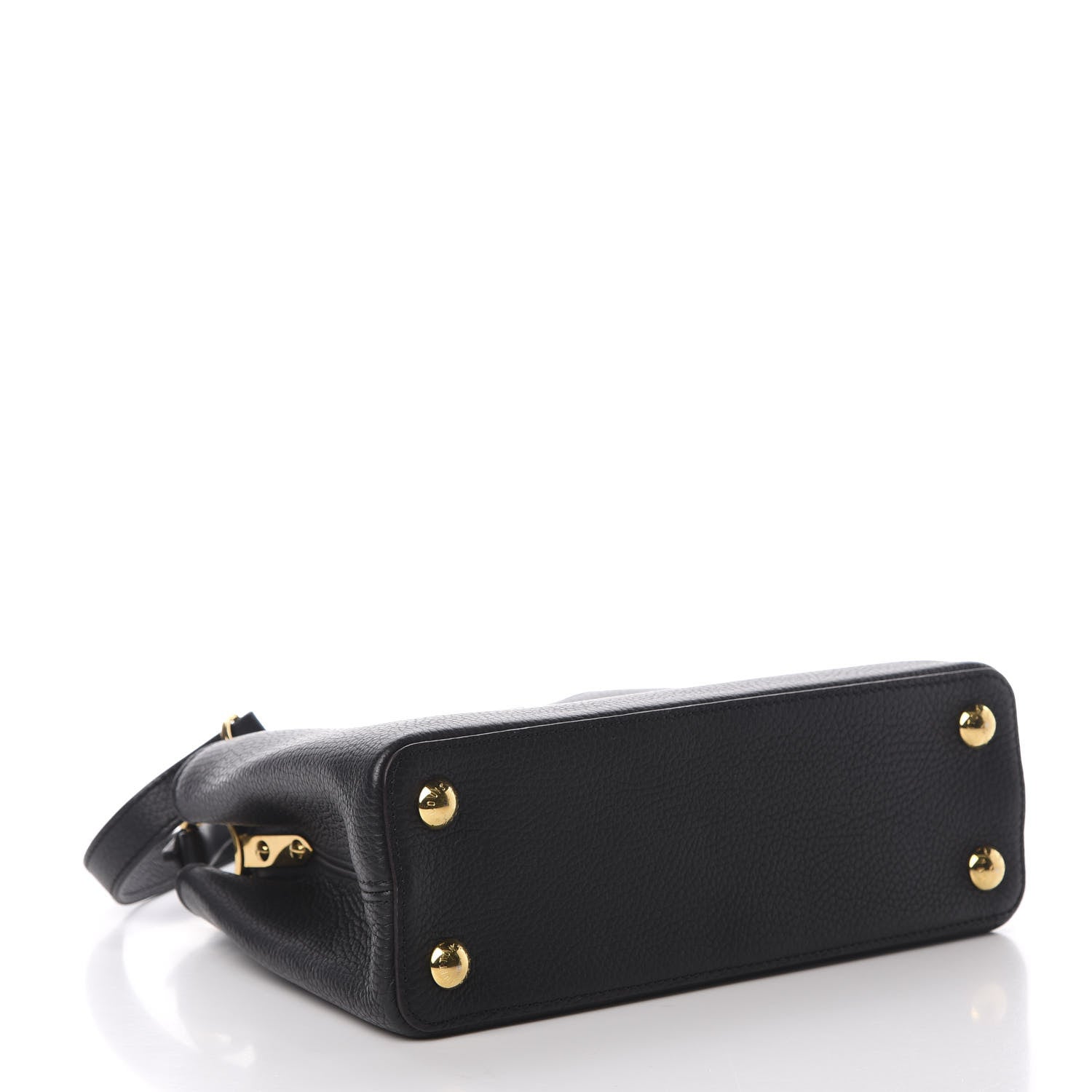 Louis Vuitton Taurillon Capucines BB Black 5 of 12