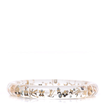 Louis Vuitton Resin Swarovski Small Inclusion Bracelet PM Transparent 1 of 4