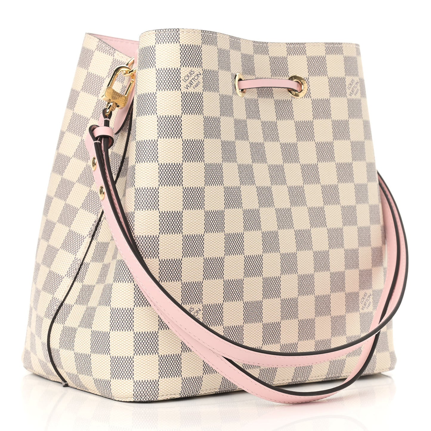 Damier Azur Neonoe MM Eau De Rose