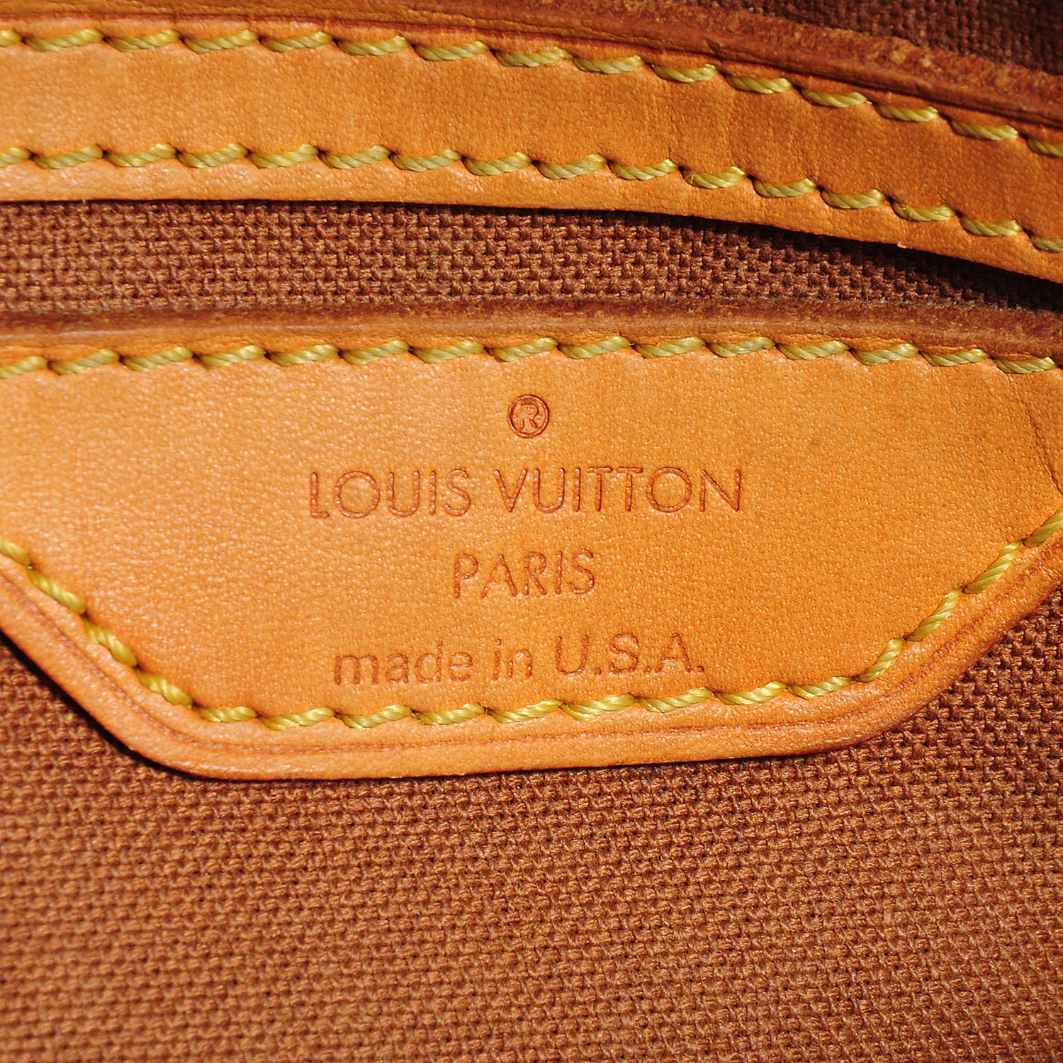Louis Vuitton Monogram Cabas Piano 7 of 7