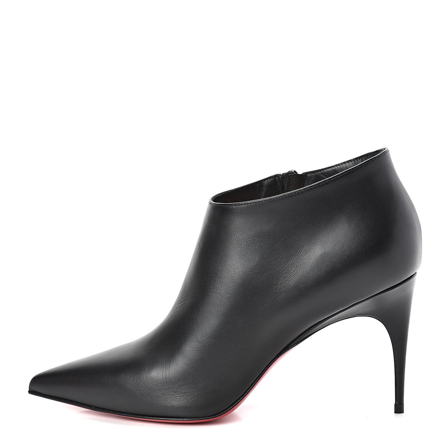 Calfskin Gorgona 85 Ankle Boots 39.5 Black