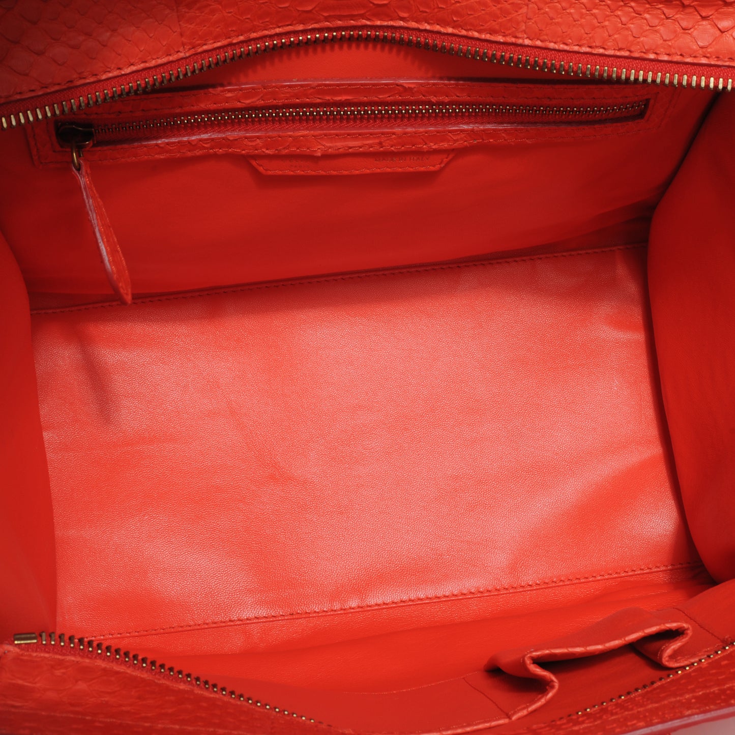 Python Mini Luggage Red
