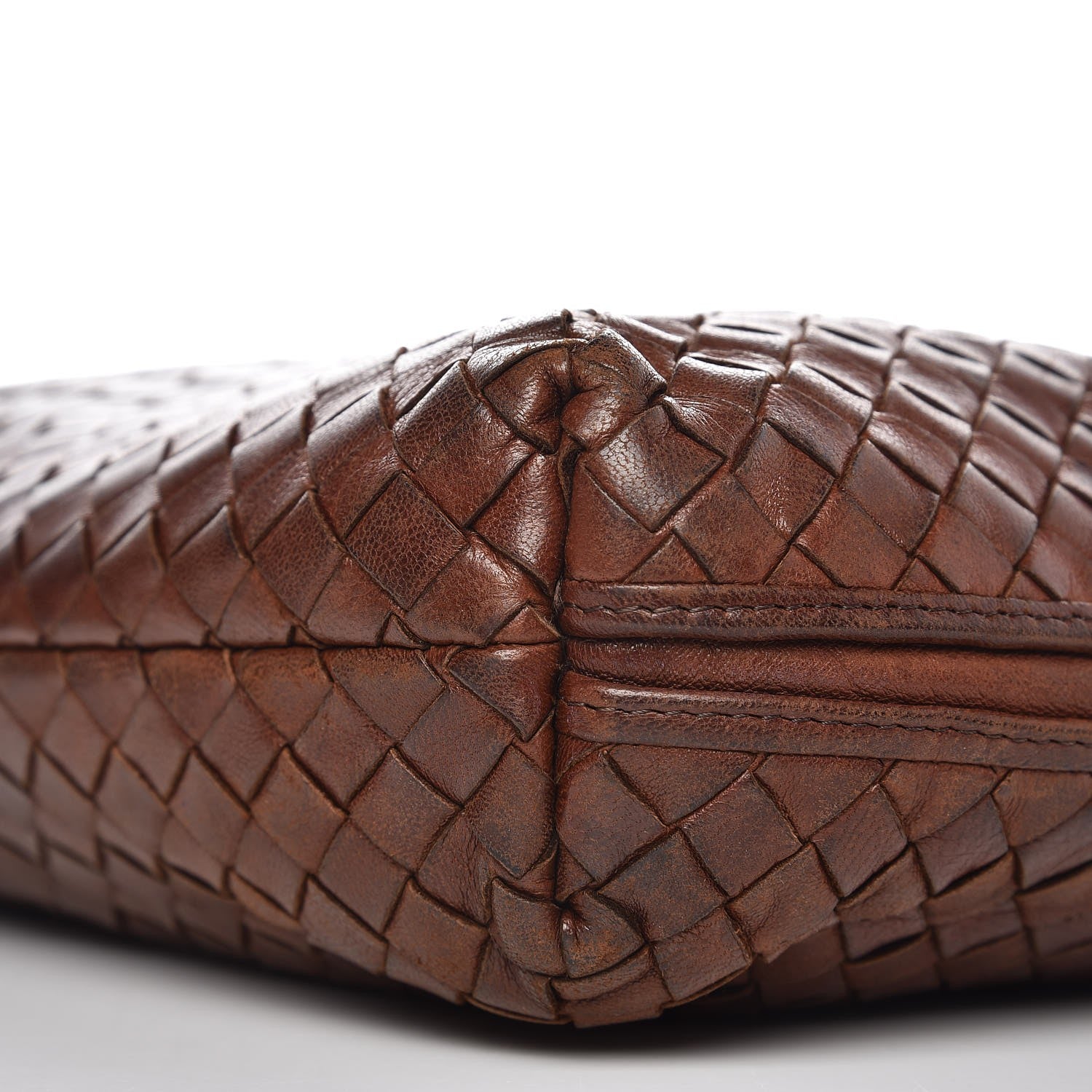 Bottega Veneta Nappa Intrecciato Crossbody Bag Brown 8 of 12