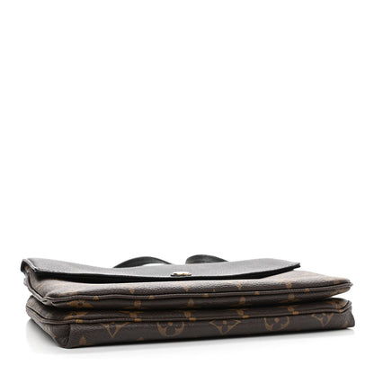 Louis Vuitton Monogram Twice Pochette Black 4 of 12