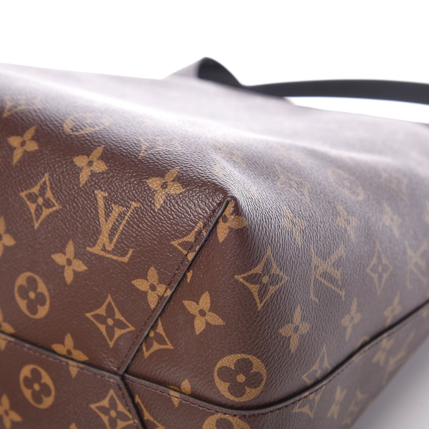 Monogram Flower Hobo Black