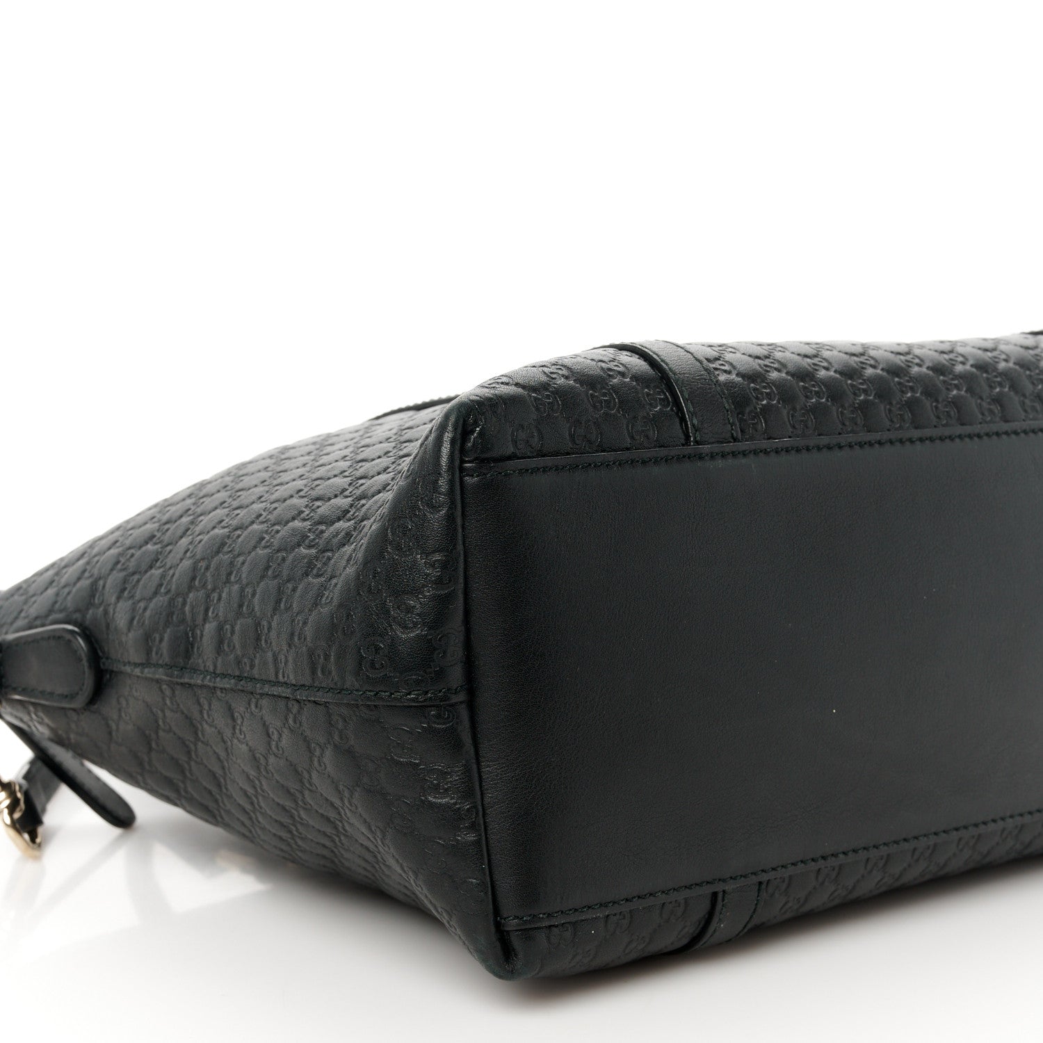 Gucci Soft Microguccissima Small Zippered Satchel Black 11 of 14