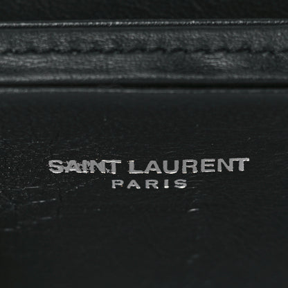 Saint Laurent Lambskin Smoking Box Crossbody Black 5 of 9
