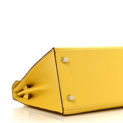 Hermes Epsom Kelly Sellier 28 Jaune De Naples 7 of 8