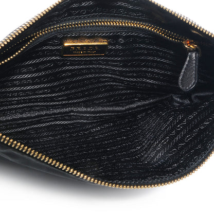 Prada Nylon Shoulder Bag Black 7 of 9