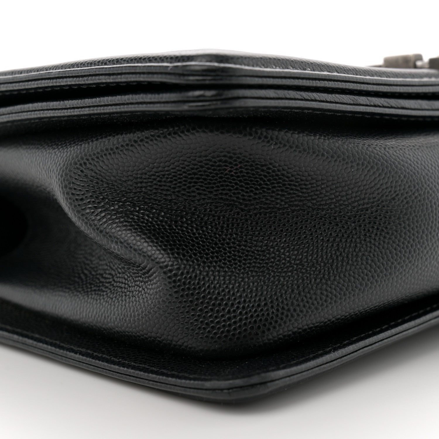 Chanel Caviar Quilted Medium Boy Flap Black 9 of 10