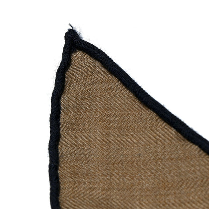 Hermes Cashmere Silk Bouclerie Moderne En Casaque Giant Triangle Scarf Caramel Caban 5 of 5