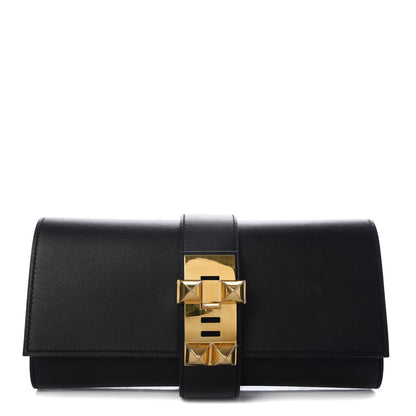 Hermes Swift Medor 23 Clutch Black 1 of 9