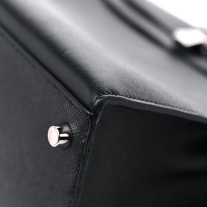 Hermes Epsom Kelly Sellier 40 Black 9 of 16