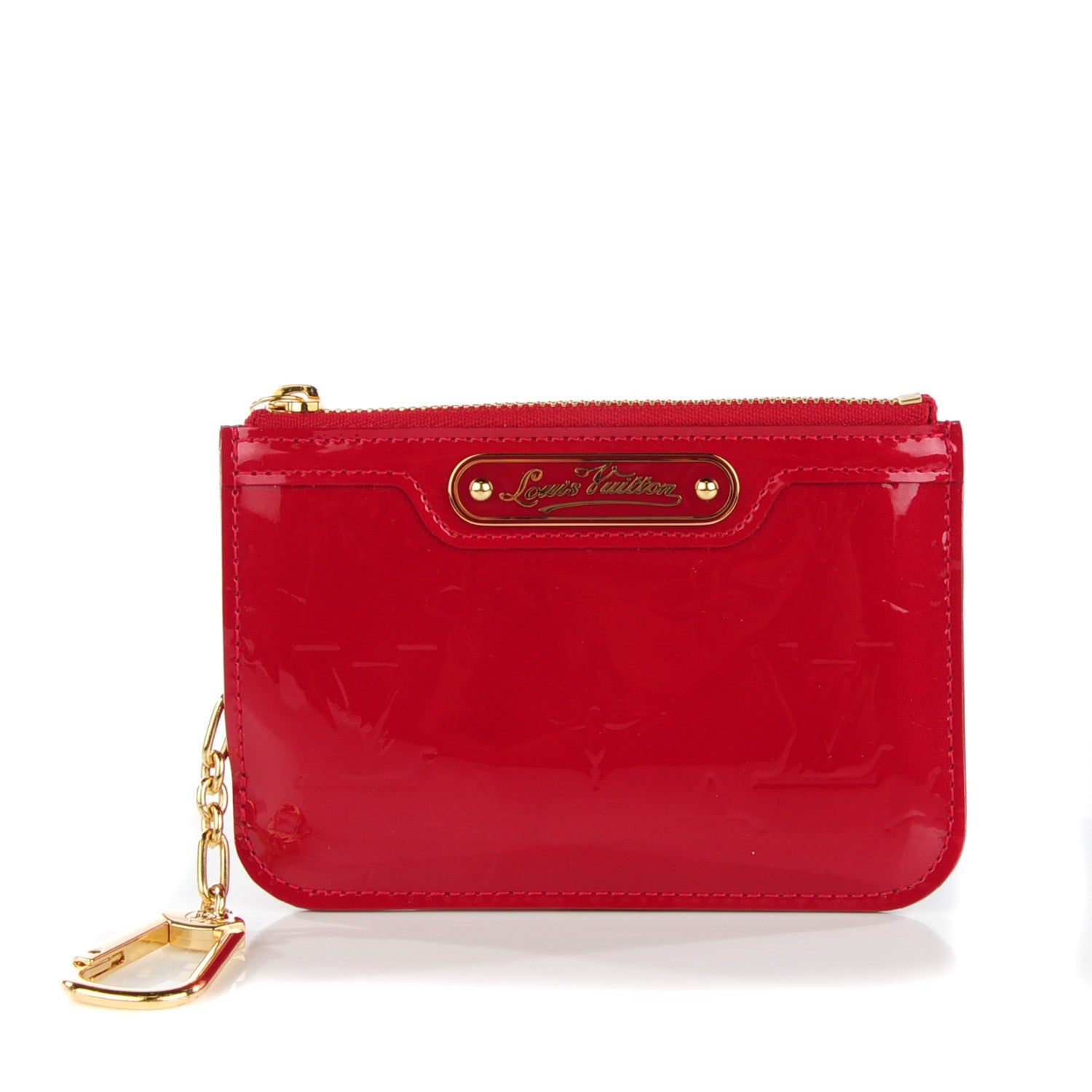 Louis Vuitton Vernis Key Pouch Pomme D'Amour 1 of 7