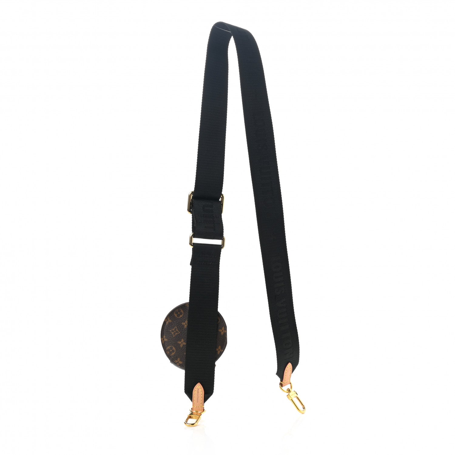 Louis Vuitton Monogram Multi Pochette Accessories Bandouliere Shoulder Strap Black 2 of 6