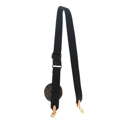 Louis Vuitton Monogram Multi Pochette Accessories Bandouliere Shoulder Strap Black 2 of 6