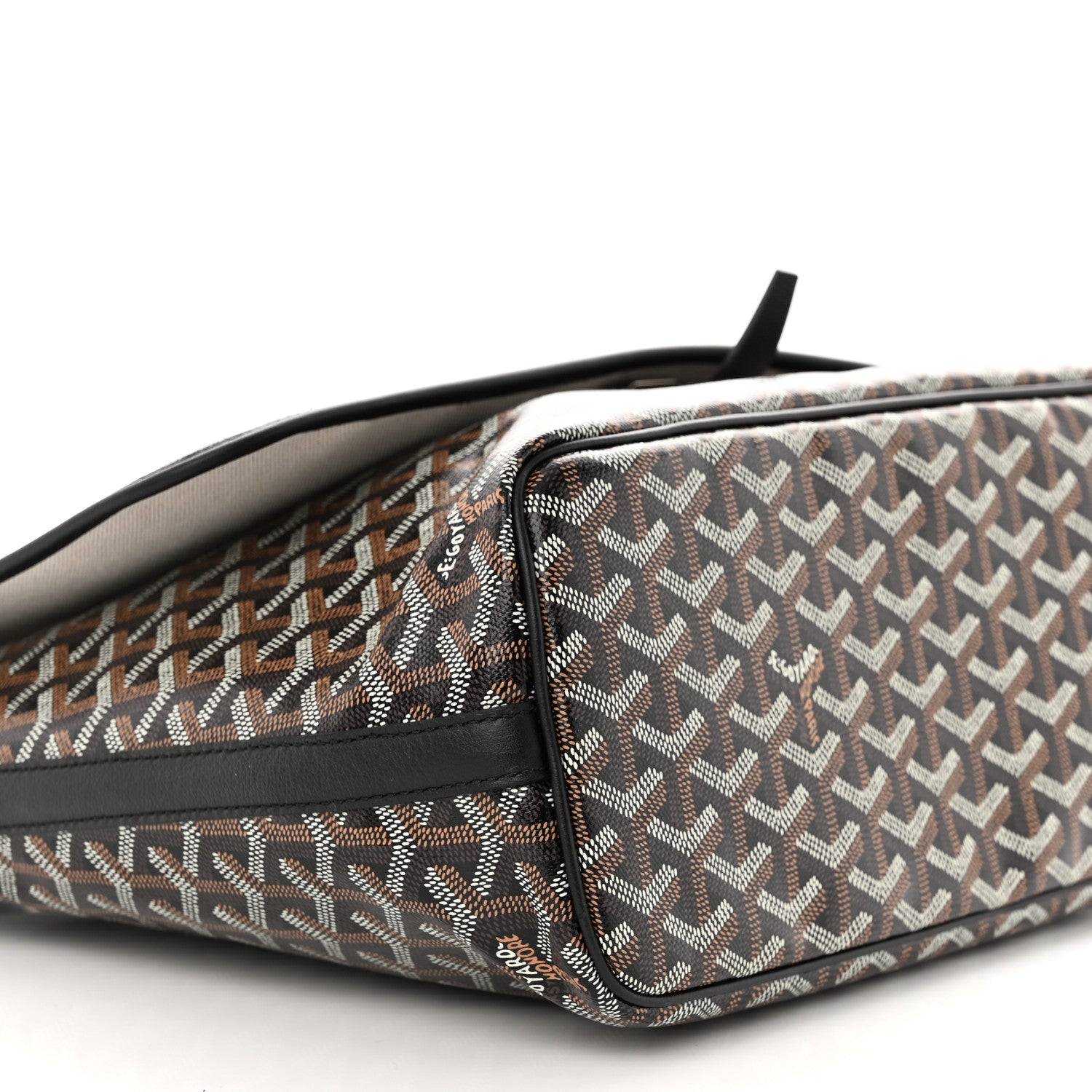 Goyard Goyardine Capetien Messenger Bag Black 9 of 10