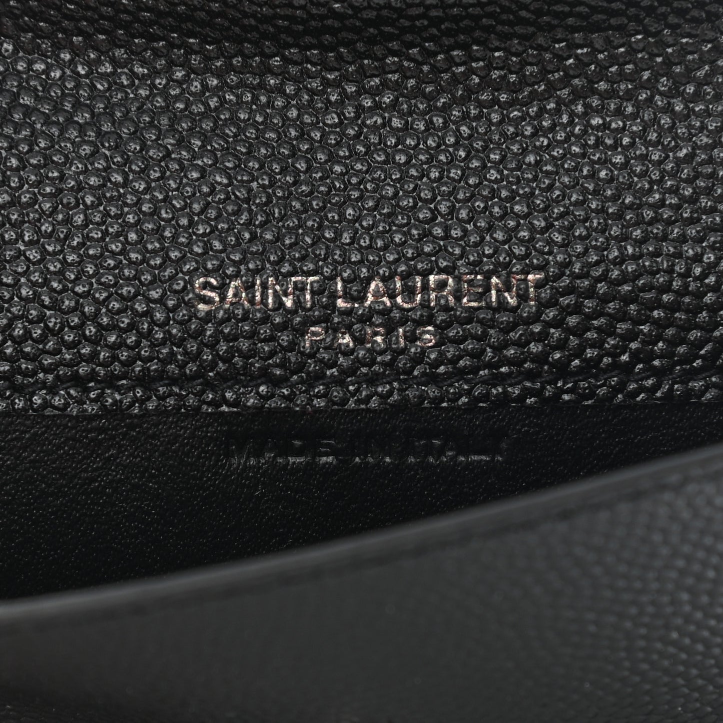 Grain de Poudre Uptown Card Holder Black