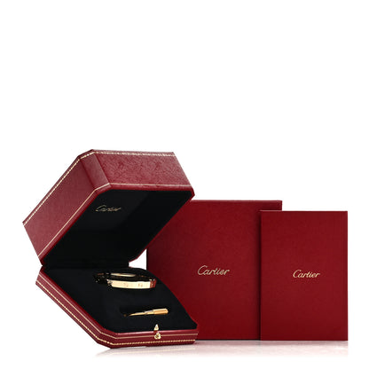 Cartier 18K Yellow Gold LOVE Single Screw Bracelet 17 9 of 9