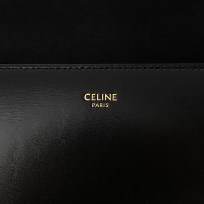 Celine Shiny Calfskin College Triomphe Black 6 of 11