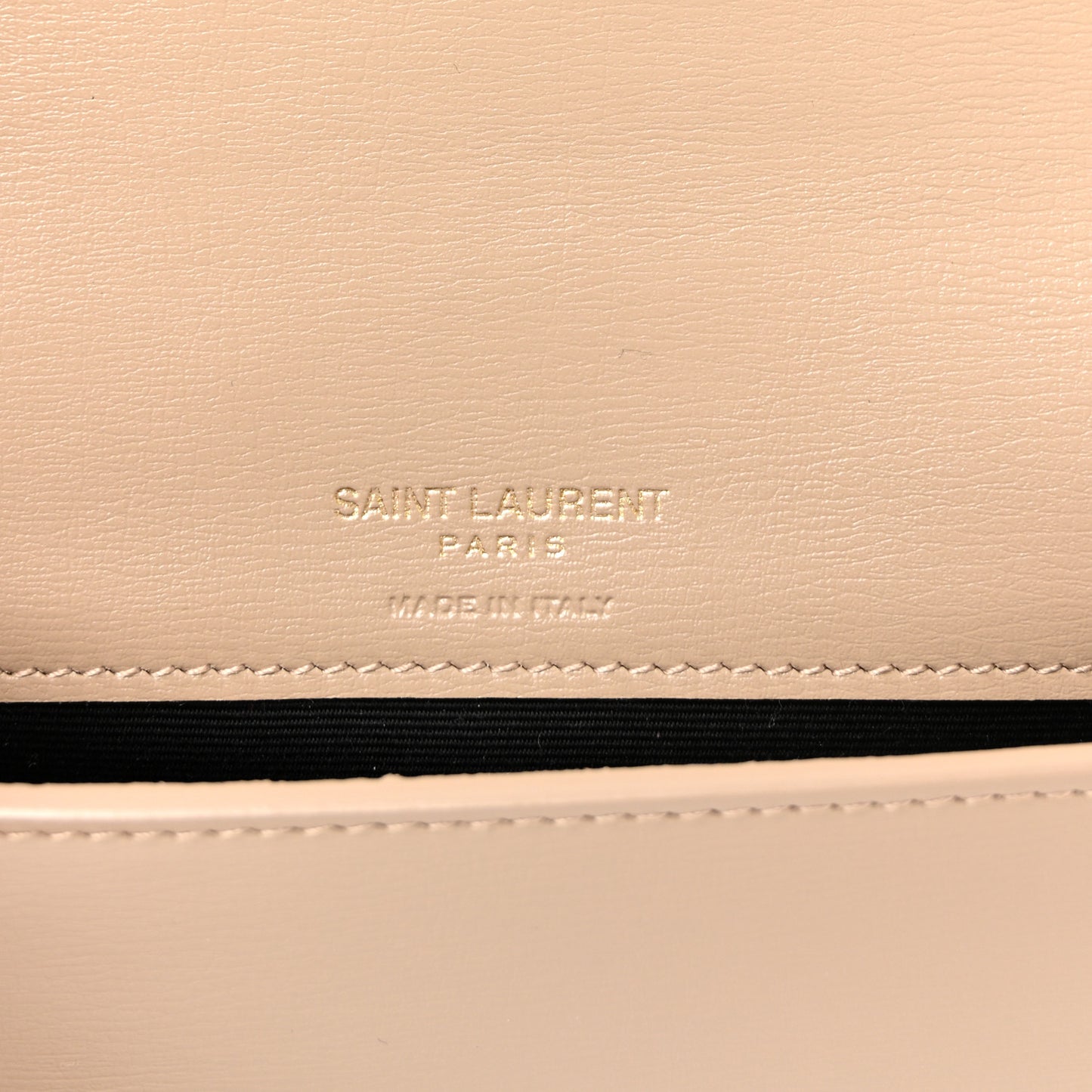 Smooth Calfskin Monogram Phone Holder Crossbody Dark Beige