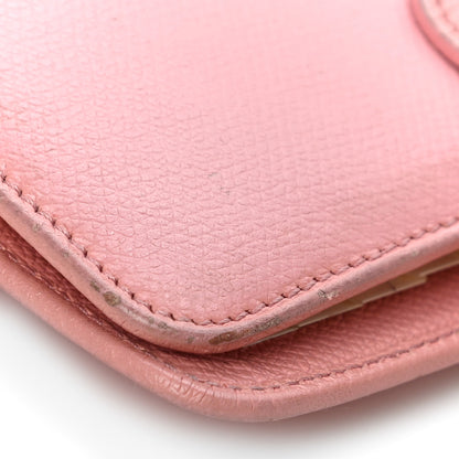 Chanel Grained Calfskin CC Button Pocket Agenda Cover Pink 10 of 28