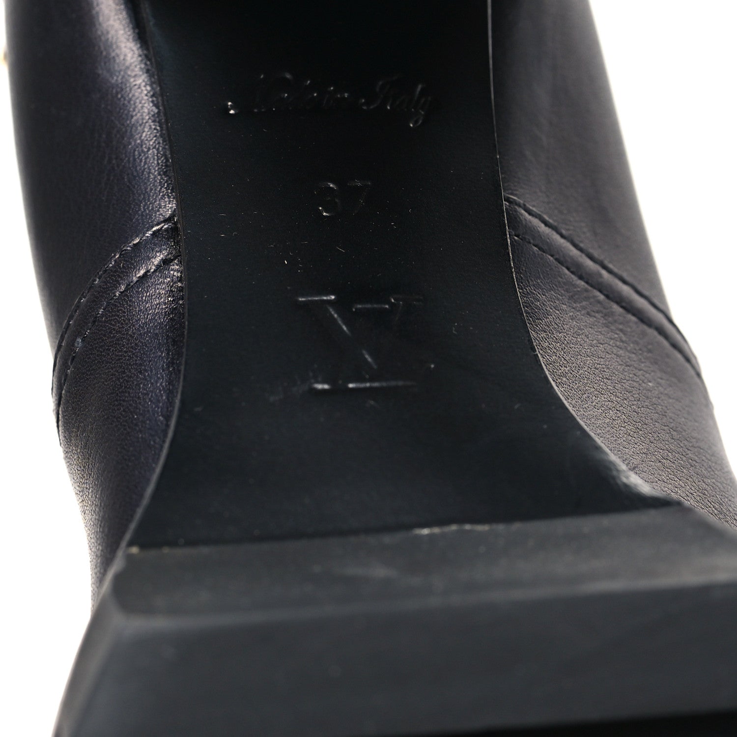 Louis Vuitton Calfskin Monogram Star Trail Ankle Boots 37 Black 7 of 9