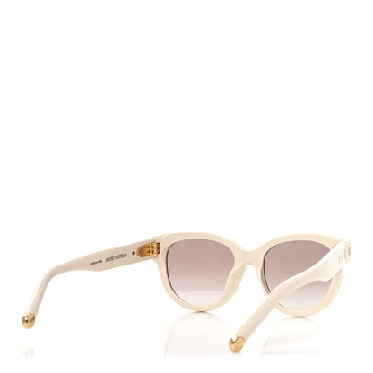 Louis Vuitton Acetate My Monogram Soft Cat Eye Sunglasses Z1707E White 4 of 6