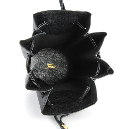 Hermes Chevre Vespa Pouch Black 6 of 6