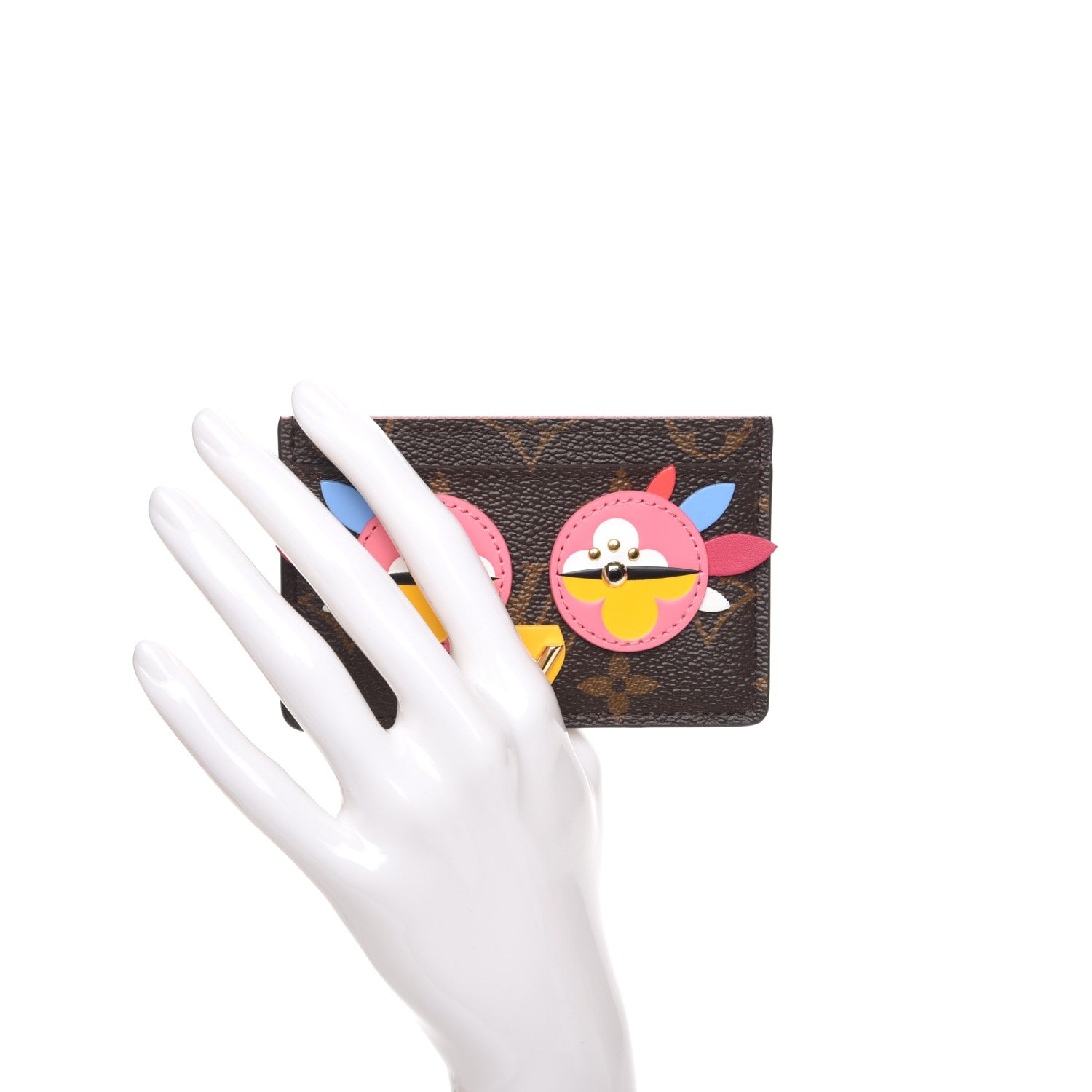 Louis Vuitton Monogram Lovely Birds Card Holder 2 of 8