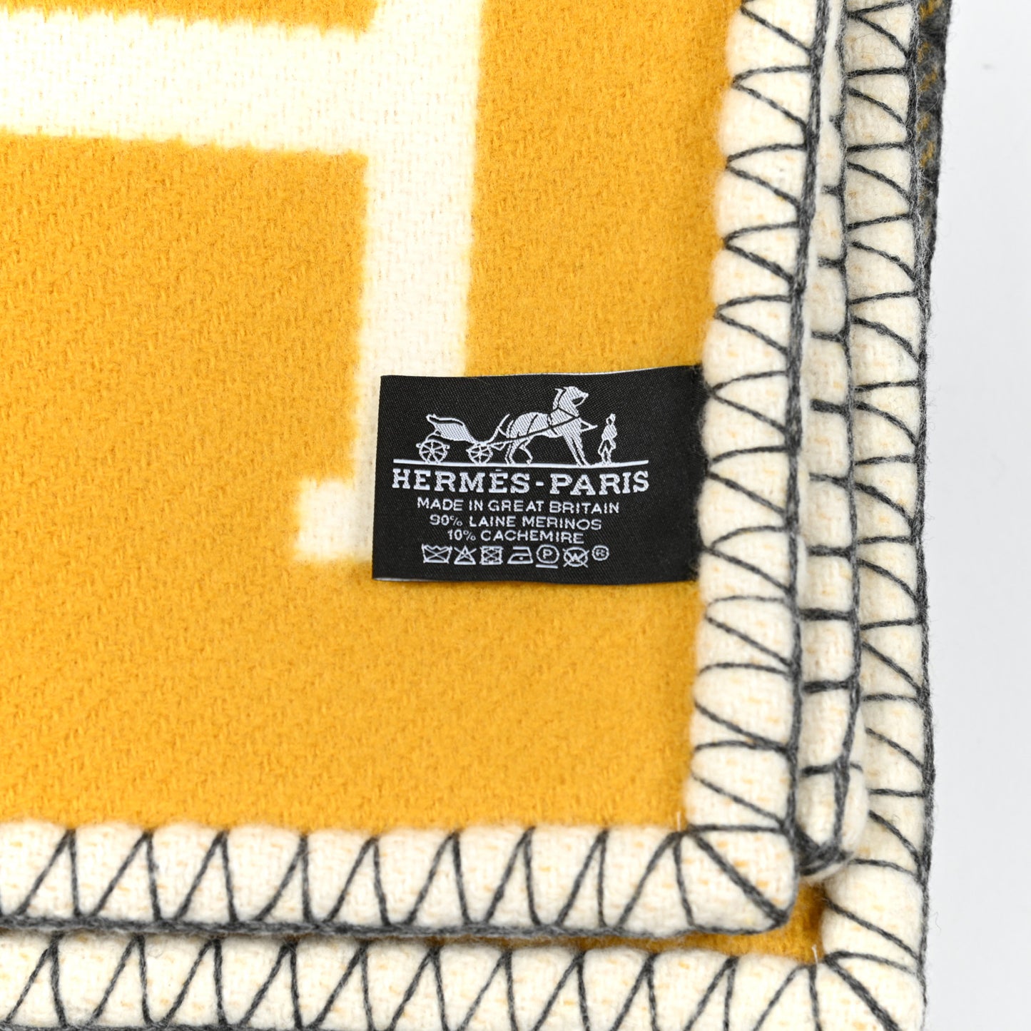 Wool Cashmere Avalon III Blanket Gris Soleil