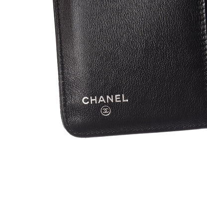 Chanel Caviar Timeless CC Zipped Pocket Wallet Black 6 of 8