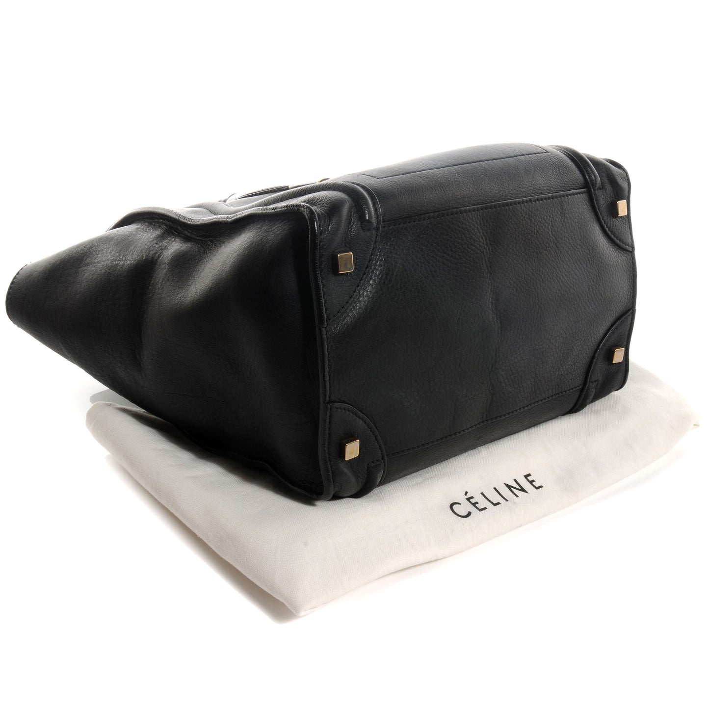 Smooth Calfskin Mini Luggage Black
