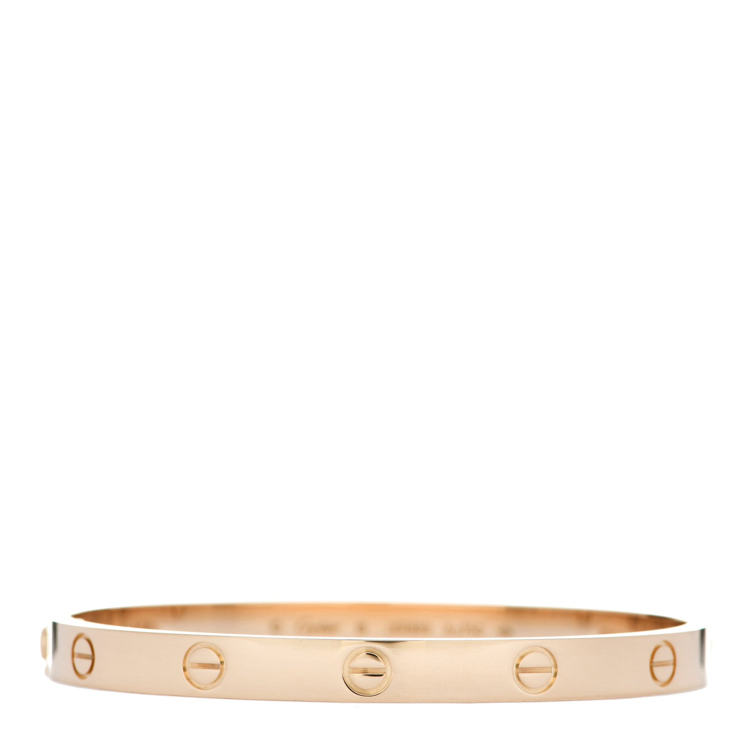 Cartier 18K Yellow Gold LOVE Bracelet 18 1 of 6
