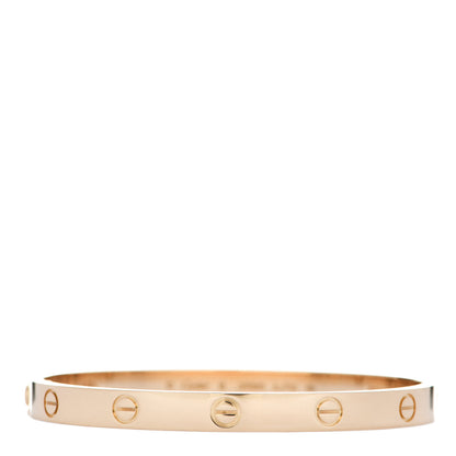 Cartier 18K Yellow Gold LOVE Bracelet 18 1 of 6