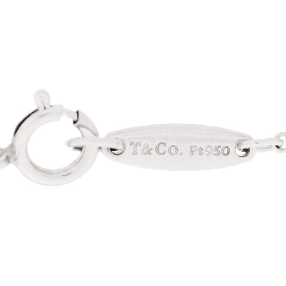 Tiffany Platinum Blue Sapphire Elsa Peretti Color By The Yard Bracelet 5 of 6