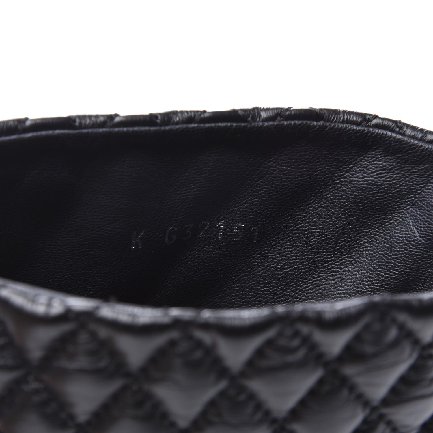 Chanel Calfskin Patent Quilted CC Short Boots 39.5 Black 10 of 11