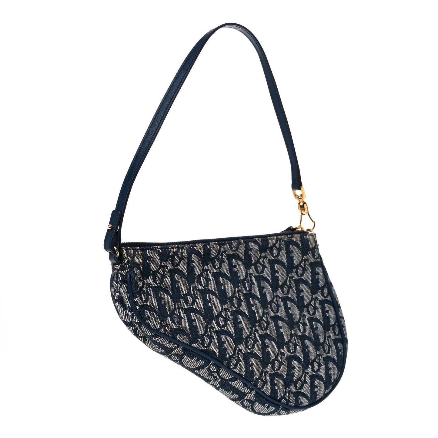 Monogram Mini Saddle Pochette Navy
