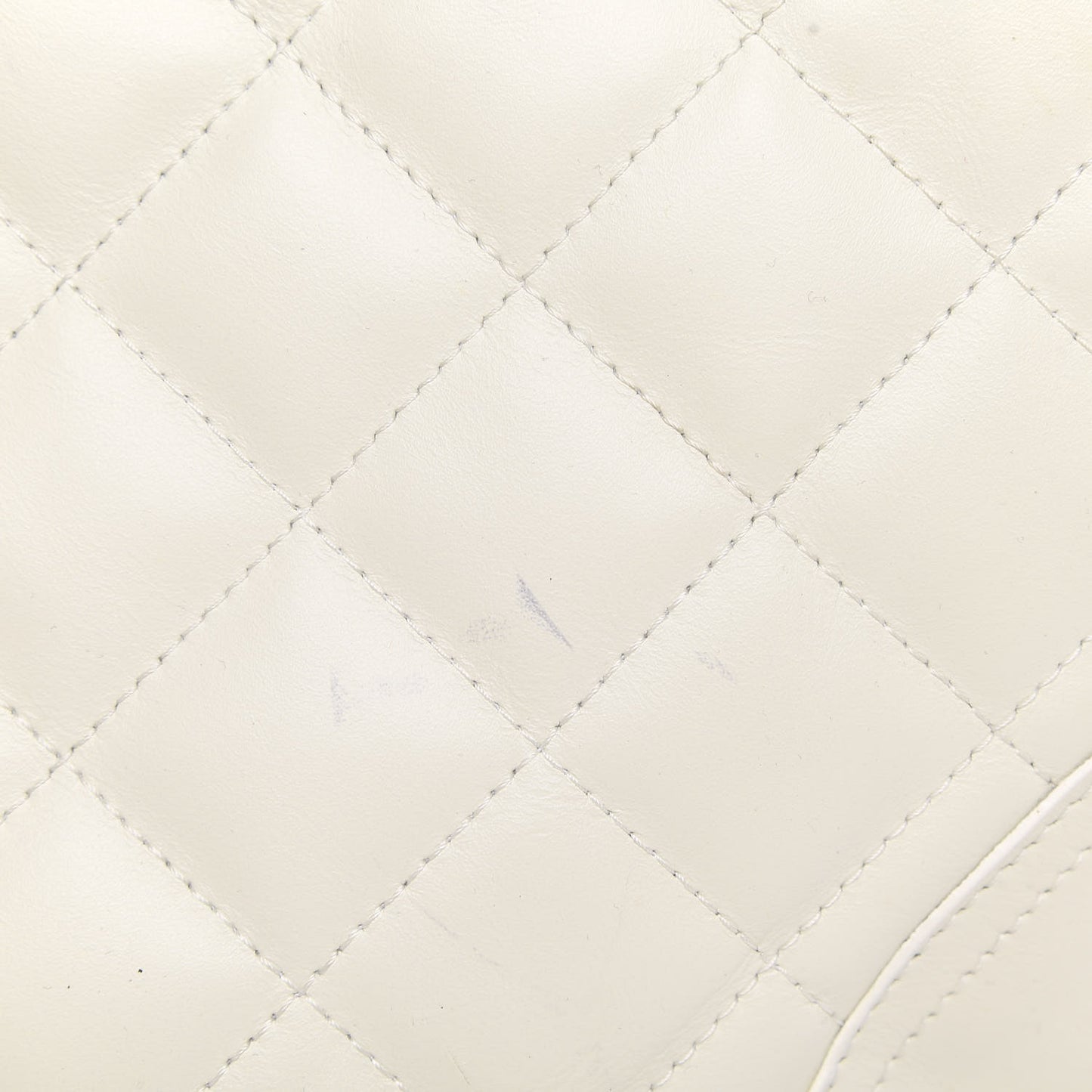 Calfskin Quilted Brook Hobo White