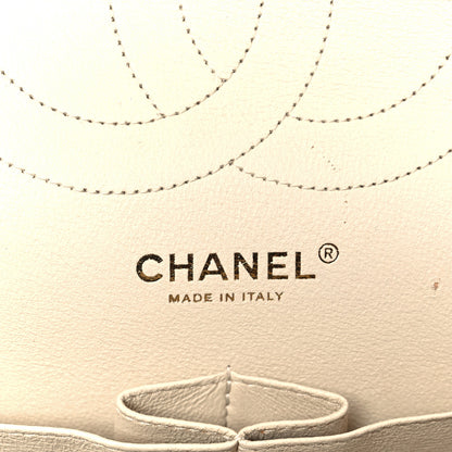 Chanel Caviar Quilted Jumbo Double Flap Light Beige 6 of 11