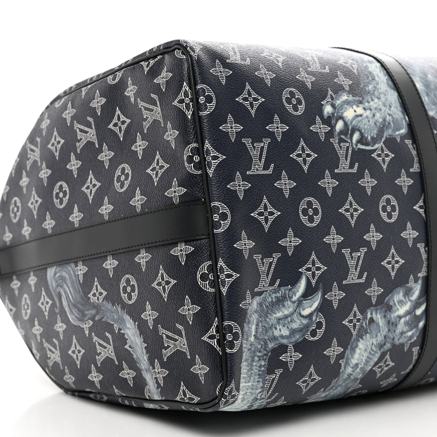 Savane Monogram Lion Chapman Keepall Bandouliere 55 Encre