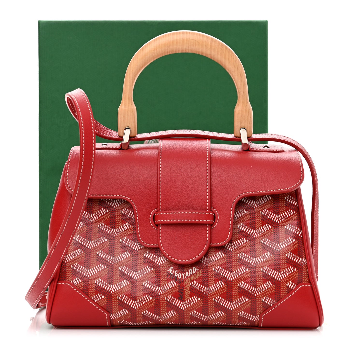 Goyardine Saigon Mini Red