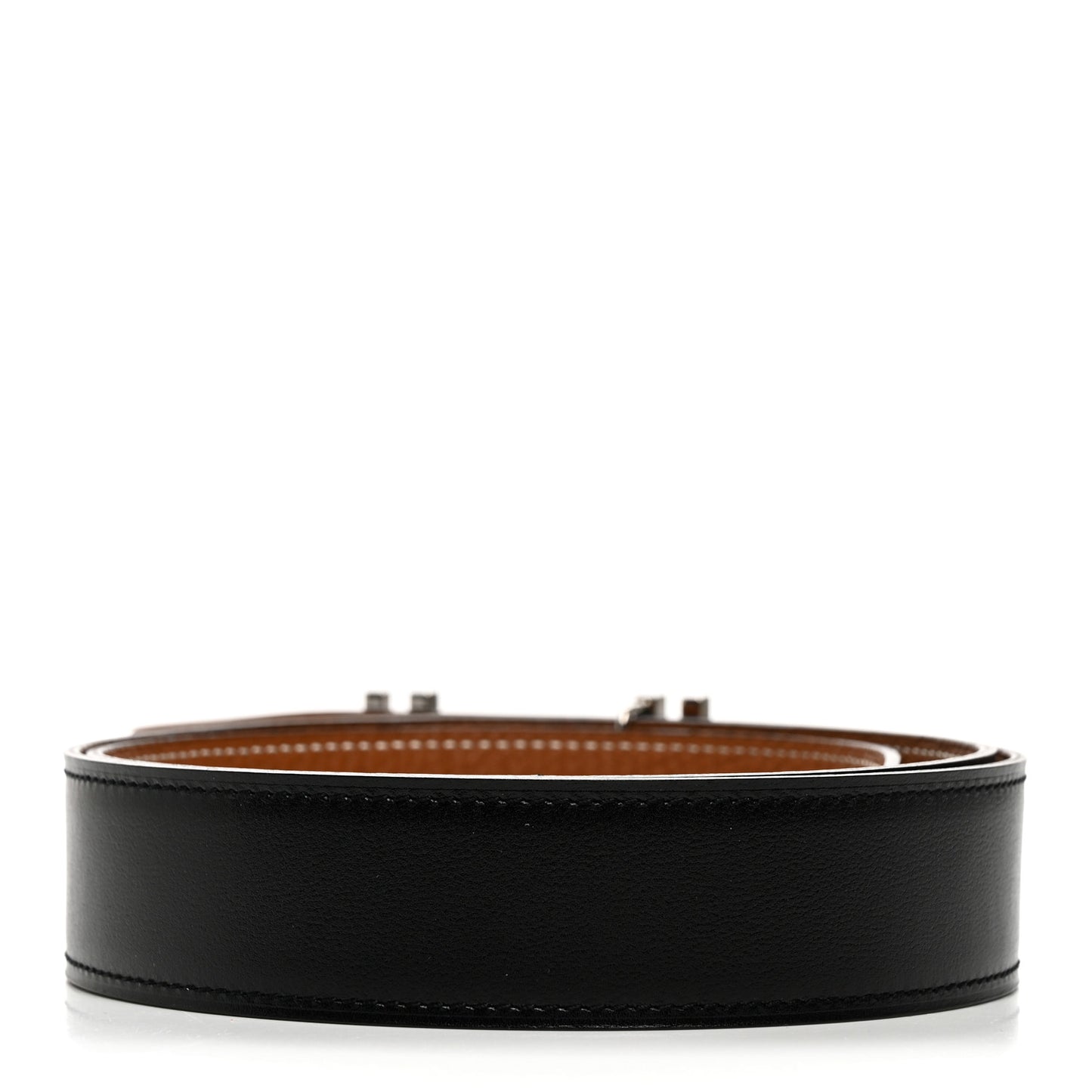 Box Togo 32mm Au Carre H Belt 90 36 Black Gold