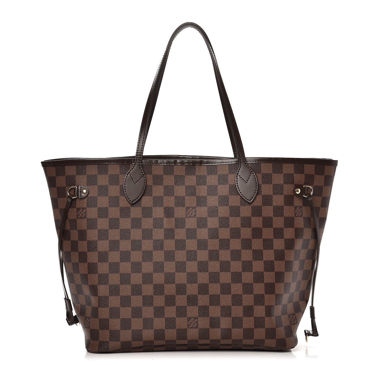 Louis Vuitton Damier Ebene Neo Neverfull MM Rose Ballerine 3 of 9
