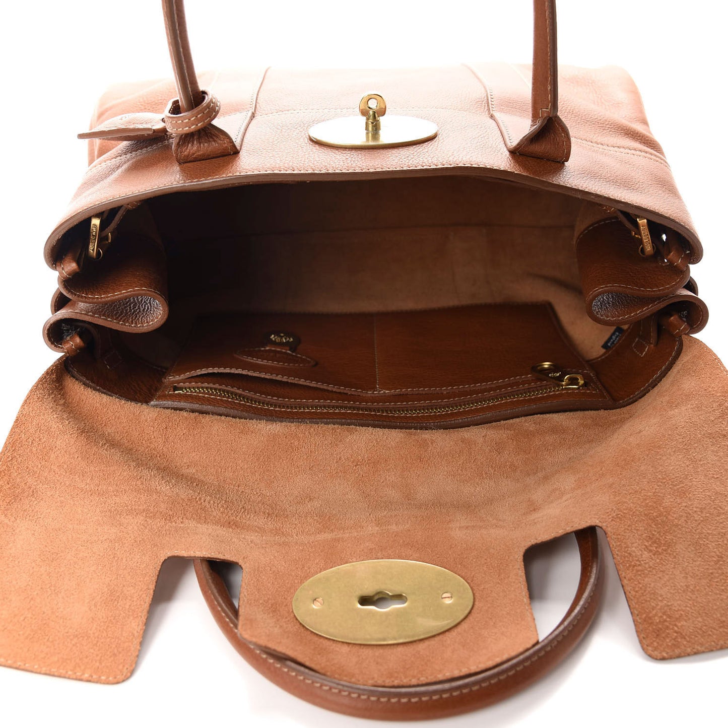 Natural Leather Bayswater Oak