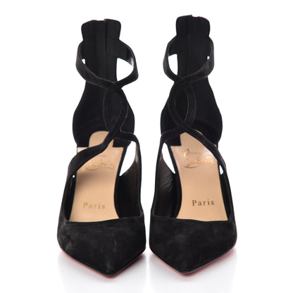 Christian Louboutin Veau Velours Rosas 85 Pumps 36.5 Black 2 of 9