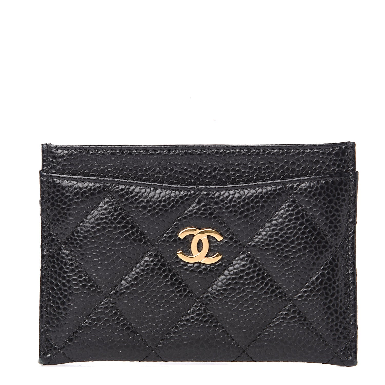 Chanel Caviar Quilted Card Holder Black 1 of 9