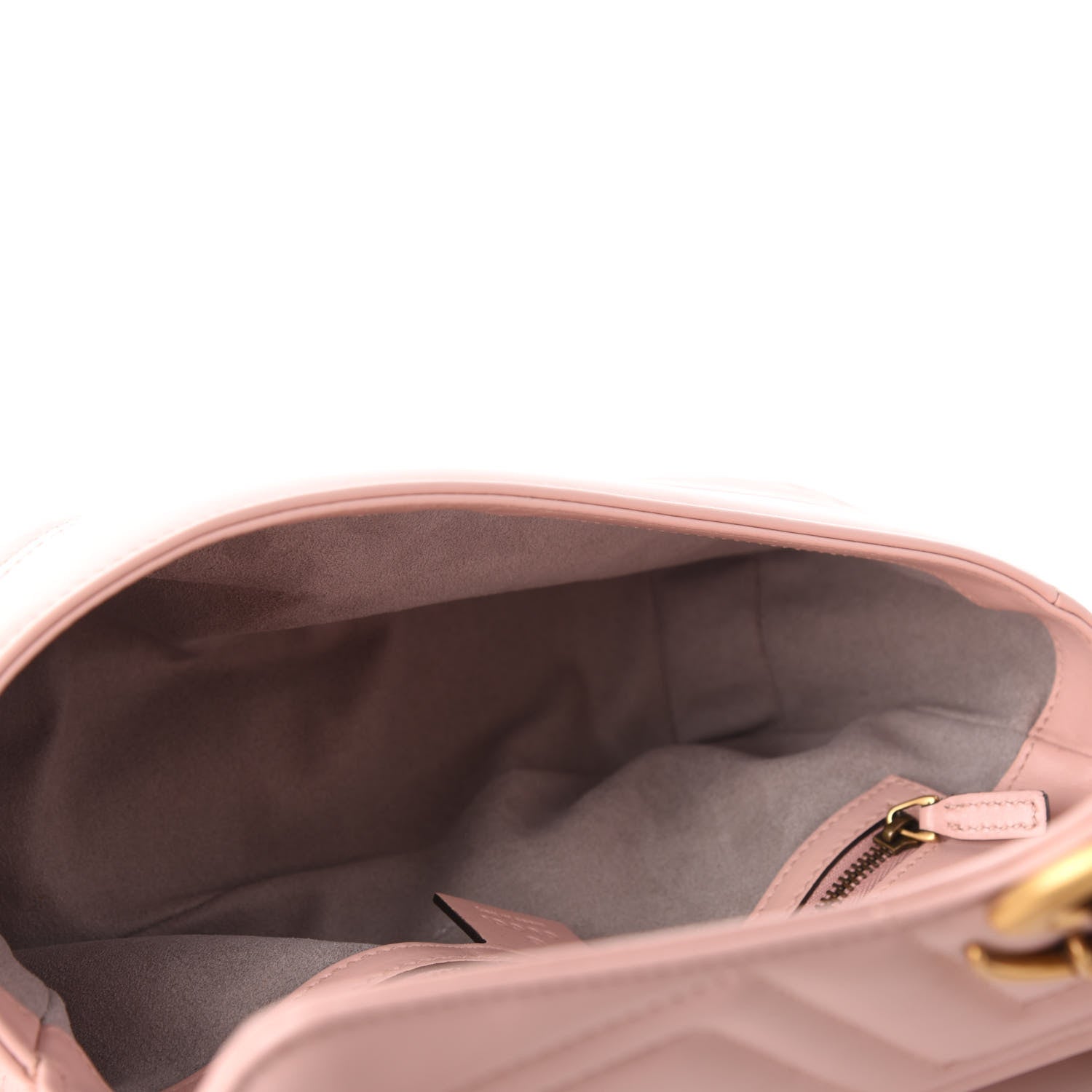 Gucci Calfskin Matelasse Small GG Marmont Shoulder Bag Perfect Pink 5 of 11