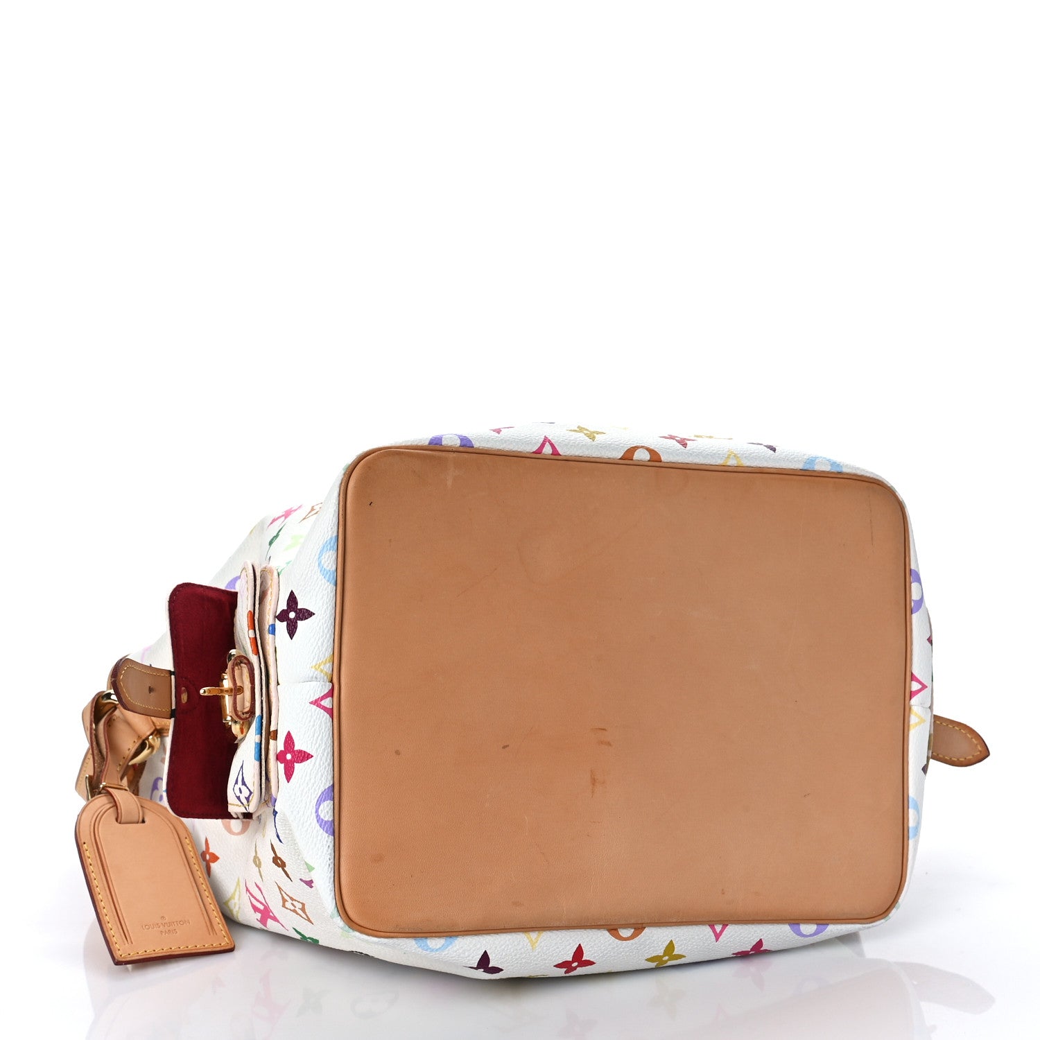 Louis Vuitton Monogram Multicolor Petit Noe White 4 of 9